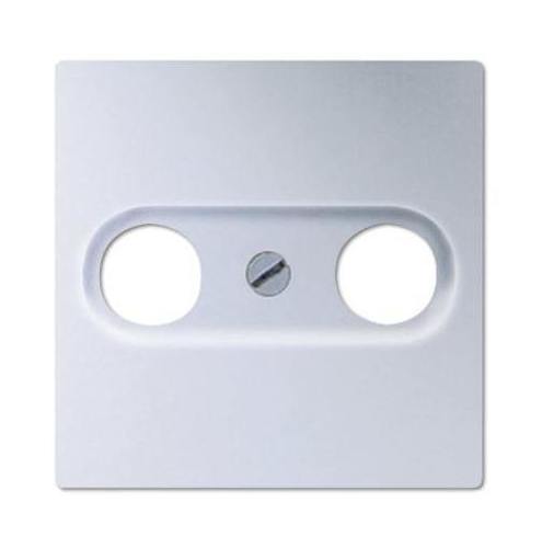 Накладка на розетку телевизионную JUNG ECO PROFI, алюминий