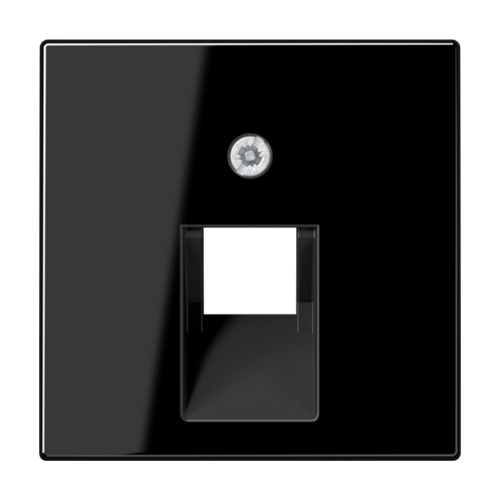 Накладка на розетку информационную JUNG А-СЕРИЯ, черный