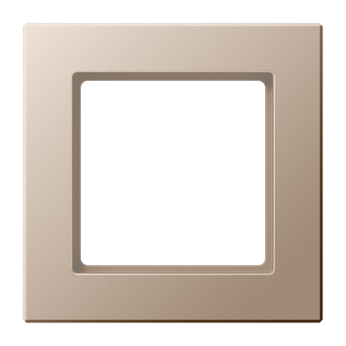 Рамка 1 пост JUNG A CREATION, шампань