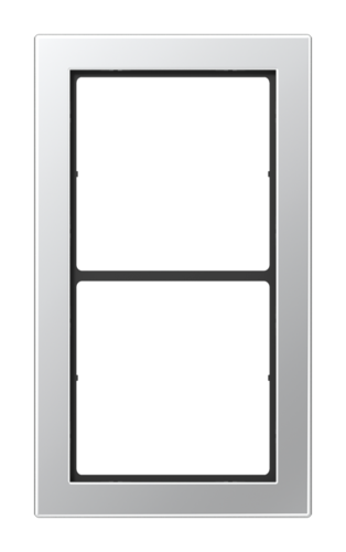 Рамка 2 поста JUNG FD FRAMES, алюминий