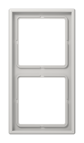 Рамка 2 поста JUNG LS 990, светло-серый