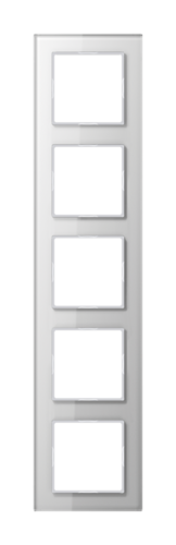 Рамка 5 постов JUNG A CREATION, белый