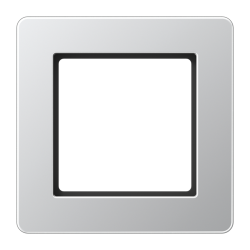 Рамка 1 пост JUNG AFLOW, алюминий