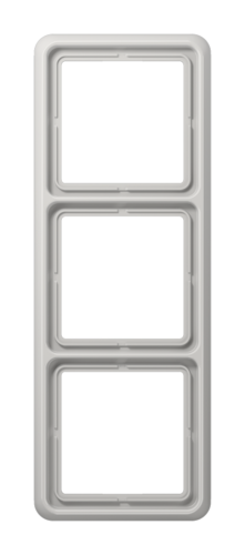 Рамка 3 поста JUNG CD 500, светло-серый