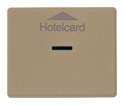 Накладка на карточный выключатель JUNG SL 500, бронза