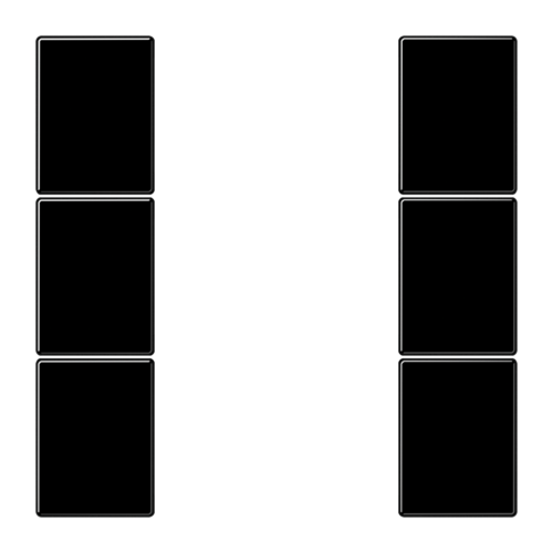 Комплект накладок 3 группы JUNG LS 990 IP20