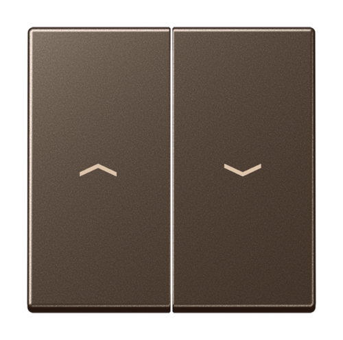 Клавиша для жалюзийного выключателя JUNG А-СЕРИЯ, мокко