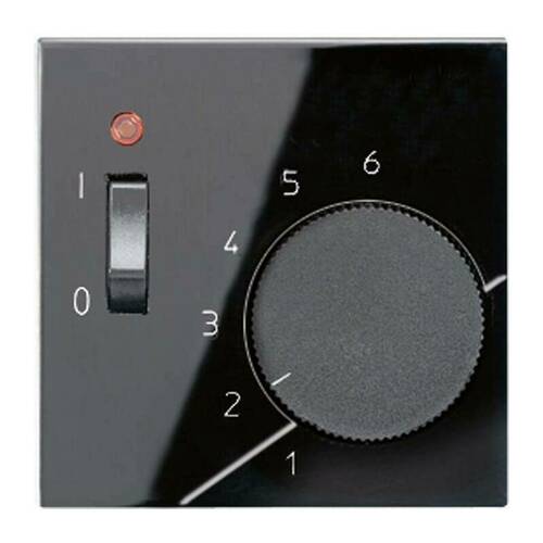 Накладка на терморегулятор Jung А-СЕРИЯ, черный, ATR231PLSW