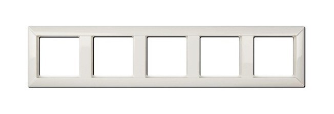 Рамка 5 постов JUNG ECO PROFI, белый