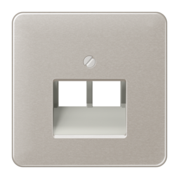 Накладка на розетку информационную JUNG CD 500, платина