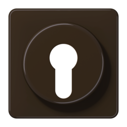 Накладка на поворотный выключатель JUNG CD 500, коричневый