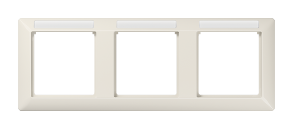 Рамка 3 поста JUNG AS 500, горизонтальная, слоновая кость