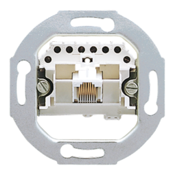 Механизм розетки RJ45 Cat.3 JUNG