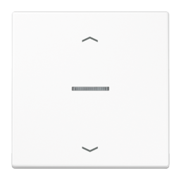 Клавиша для жалюзийного выключателя JUNG LS 990, белый