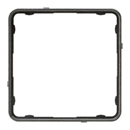 JUNG CD plus Черный металлик Рамка внутренняя цветная