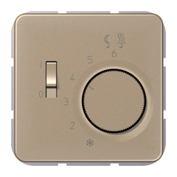 JUNG CD 500/CD plus Бронза Регулятор теплого пола, 10(4)А