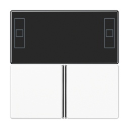 JUNG KNX Белый Набор накладок для комнатного регулятора